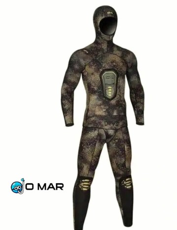Traje C4 Skin Med Camo 7mm