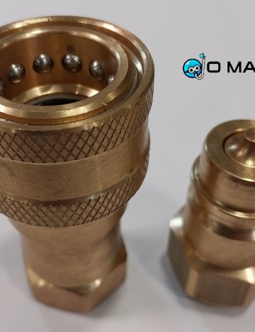 Enchufes rápidos - en hierro o latón con inox.