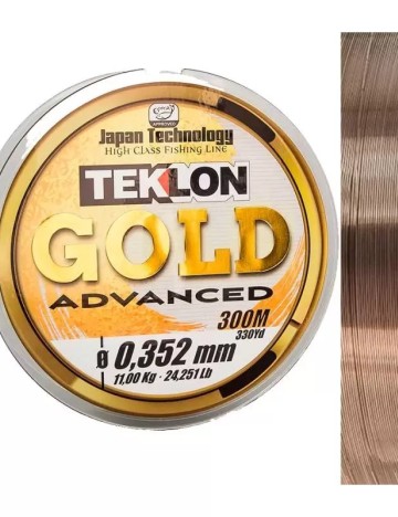 Monofilamento Teklon Gold Advance 300m.