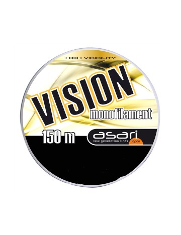 Monofilamento Asari Vision 150m. Amarillo