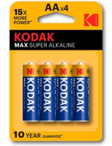 Pilas Kodak Alkalinas AAA