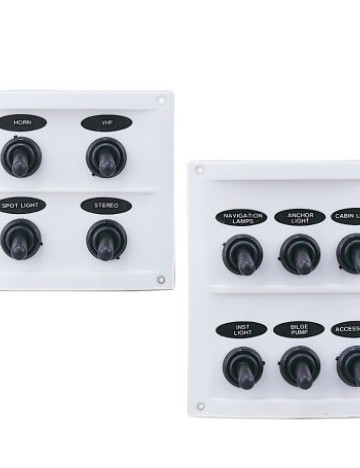 Panel eléctrico estanco blanco