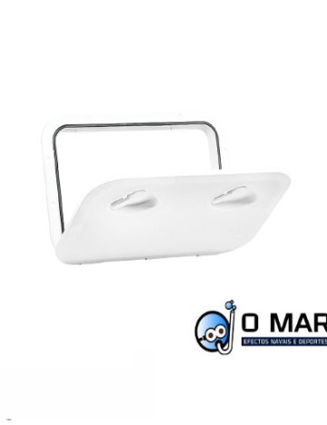 Tapa registro blanca TOP...