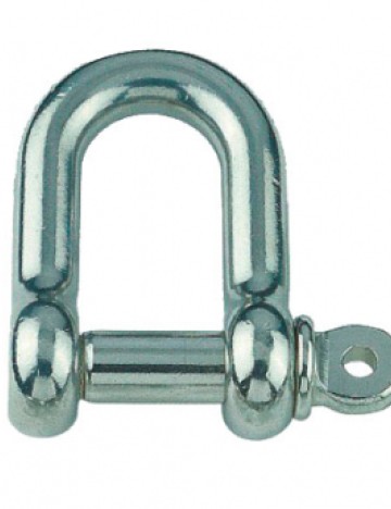 Grillete Recto Inox. AISI 316