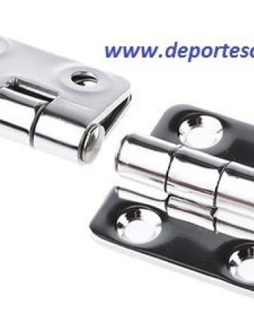 2 Bisagras Inox. 38x40