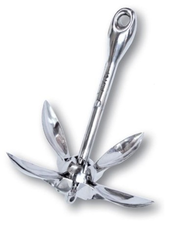 Ancla Plegable Inox. 0,7Kg.