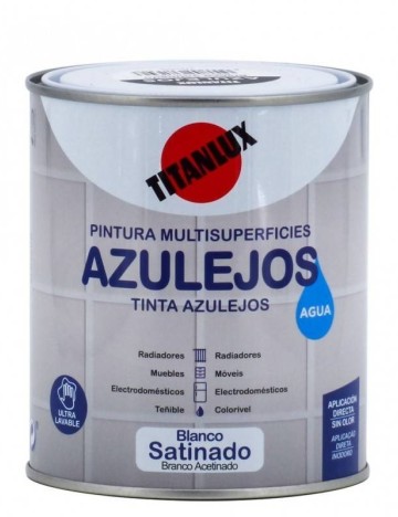 Pintura Azulejos Titan Cocinas y Baños 750ml.