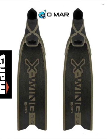 Aletas Mares X-Wing Carbono CS